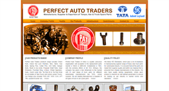 Desktop Screenshot of perfectautoindia.com